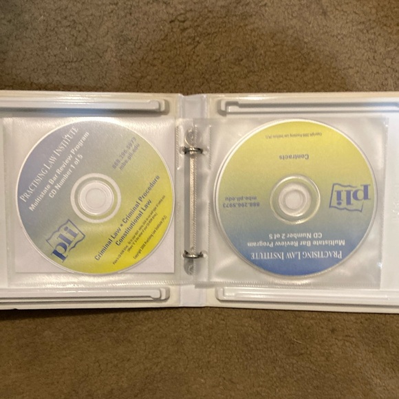 PLI Multistate Bar Review CD Set - Picture 4 of 6